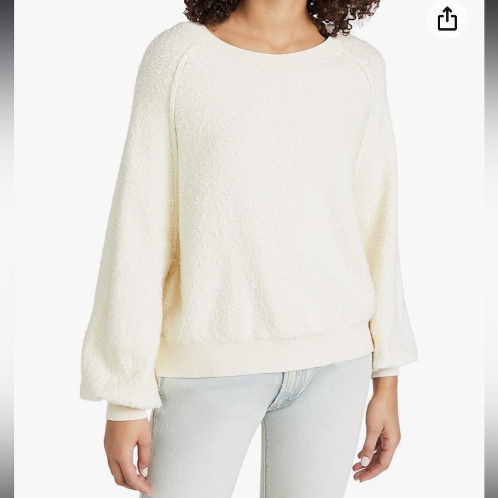 Free people found my friend pullover oversized size XS boho